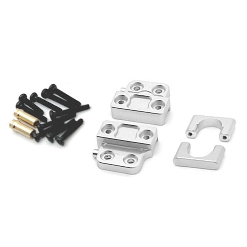 Kznifmk Kit De Ressorts Pour MN 1/12 MN82 LC79 | Pièces En Métal Amélioré | Essieu Pour Voiture RC | Argent