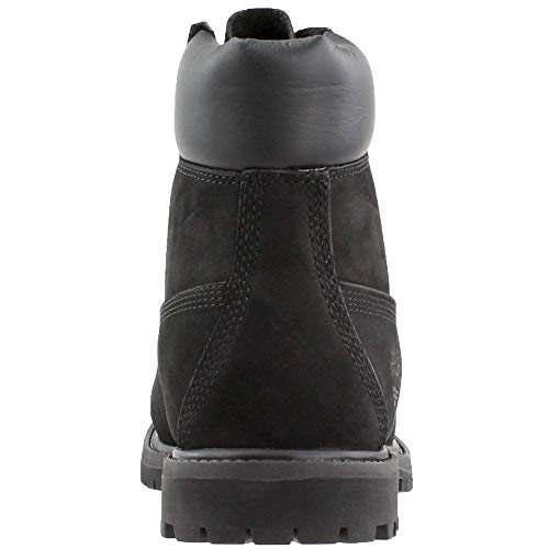 Timberland Women's 6" Boot Black Nubuck 6.5 B - Medium