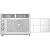 Amana 5,000 BTU 115V Window-Mounted Air Conditioner with Mechanical Controls, White