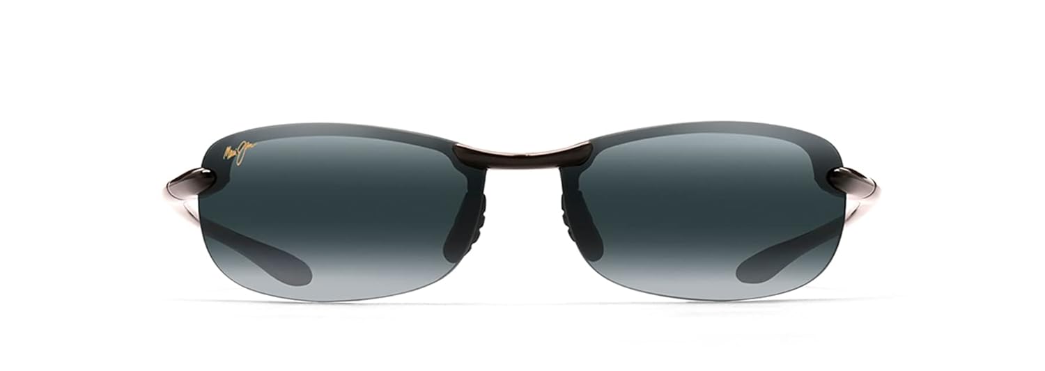 Maui Jim Polarized Mens and Womens Makaha Universal Fit Rimless Reading Sunglasses