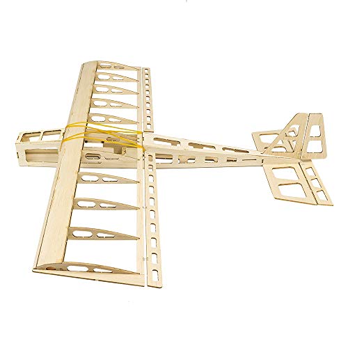 Kit de avión RC de balsa R03 STICK-06, aeromodelismo de madera de 580 mm para adultos principiantes 3