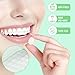 YYING 1+3 Pack Orthodontic Wax for Braces Aligners 120 Precut Wax Dots, Braces Wax, Hardcover Box Dental Wax with Mirror for Home Travel Office, Mint Flavored