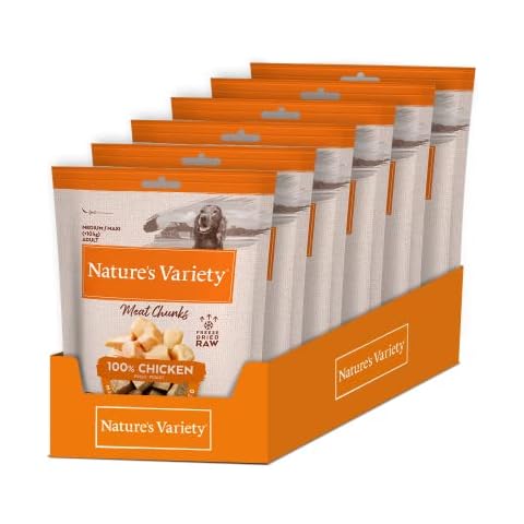 Nature's Variety Freeze-Dried Chicken Chunks for Dogs Cover