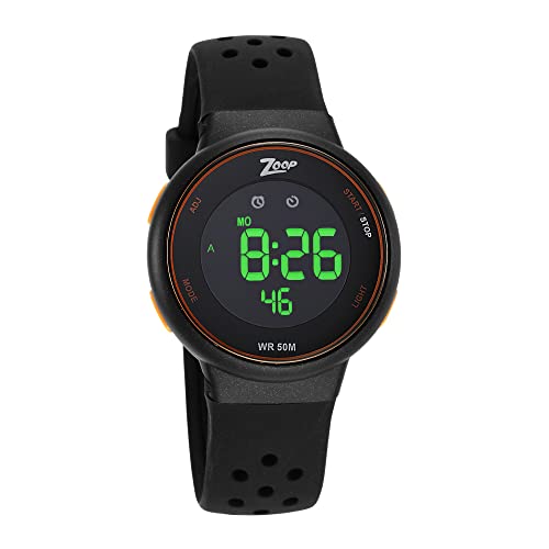Image of Zoop Kids Unisex Silver Dial Silicone Digital Watch (Not assigned,Not Assigned)