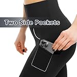 2 Pack Leggings with Pockets for Women, High Waisted Soft Leggings for Yoga Gym - Image 3