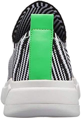 KENDALL + KYLIE Women's Caleb Fashion Sneaker, Black-White 7.5 | Image 2