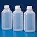 Globe Scientific 600324-12 LDPE Narrow Mouth Flexible Round Bottle with Polypropylene Screwcap, Graduated, 500mL Capacity (Pack of 12)