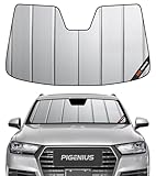 Pigenius Windshield Sunshade for Audi Q7 2017-2019 Front Window Sun Shade - Safeguard