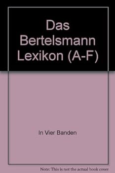 Hardcover Das Bertelsmann Lexikon(Zweiter Band G-L) [German] Book