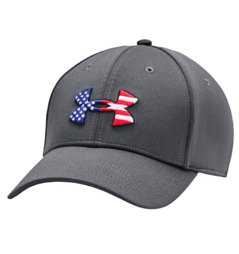 Under Armour Men's UA Freedom Blitzing Cap Hat M/L Gray