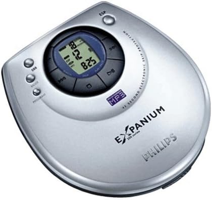 Philips EXP201P eXpanium Portable CD Player with MP3-CD Playback and 45-Second Antiskip