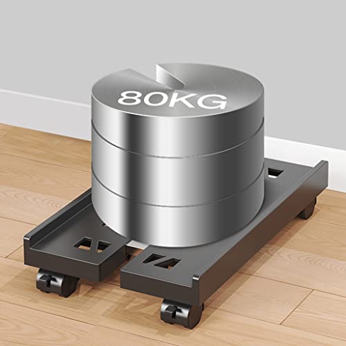 Soporte móvil para CPU ajustable en ancho, con 4 ruedas caster, para torre de computadora, ideal para PC gamer (Negro, 40 × 22–35 × 7 cm) miniatura 6
