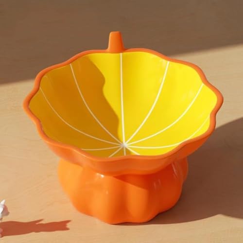 SSZYペット食器 えさ皿 ペットボウル 猫食器 高さのあるキャットボウル 小さなキャットフードボウル 吐き出し防止 ペットの背骨を保護 ペット用食器 かわいい ペットフードボウル 猫皿 かわいい傾いたキャットディッシュ 平らな顔の猫と子猫用 人間工学に基