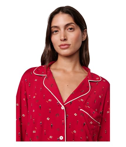 Image of Eberjey Women's Gisele Printed Long PJ Set