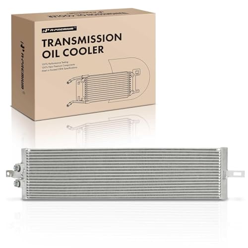 A-Premium Transmission Oil Cooler Compatible with Audi Q7 2007-2015 & Volkswagen Touareg 2004-2010, 3.0L 3.2L 3.6L 4.2L 4.9L