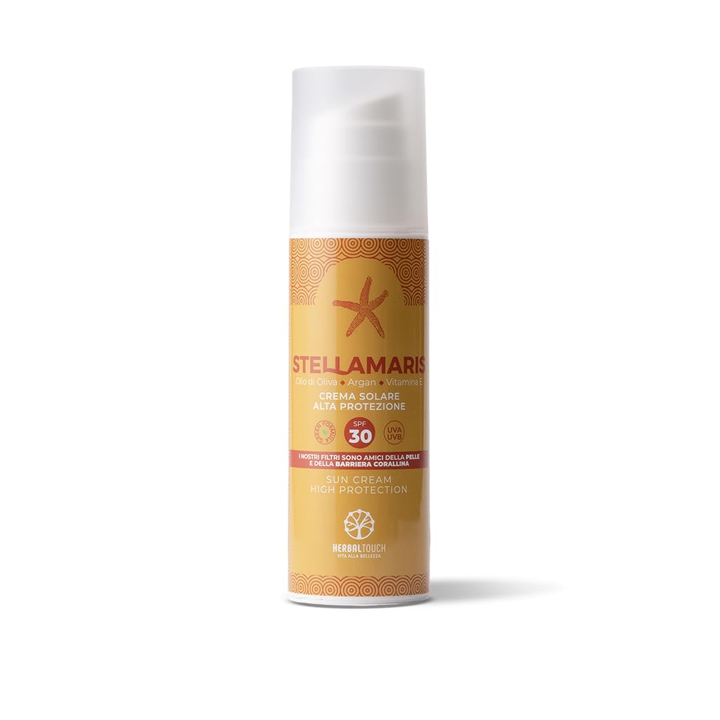 Stellamaris 150 ml Sonnencreme für Gesicht und Körper LSF 30, natürlicher Schutz für empfindliche Haut, Kinder und schwangere Frauen, mit leichter Textur und Inhaltsstoffen aus