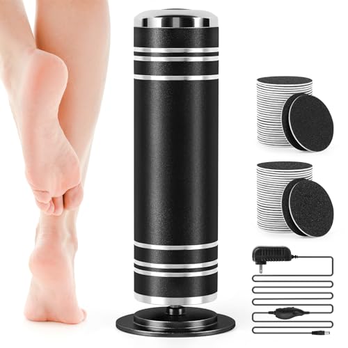 Adjustable Speed Foot Grinder with 60 Discs