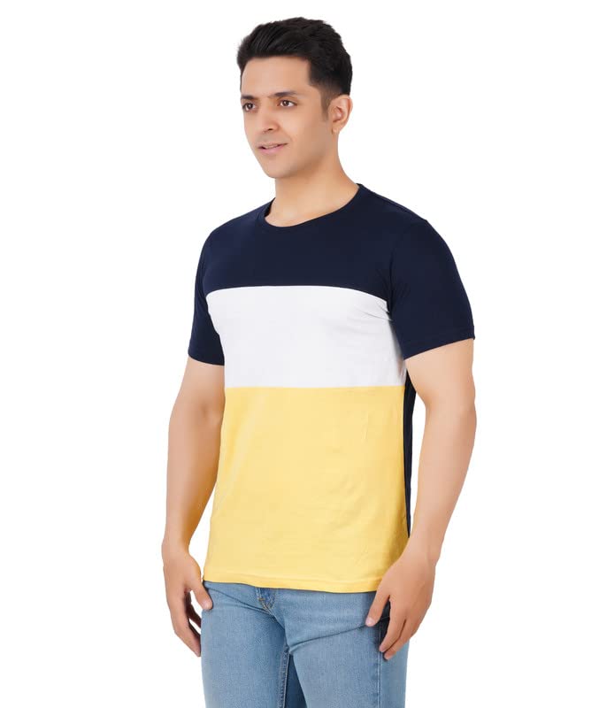 MONGOOSE HUNTER Mens Regular Fit Tshirt NavyBlue