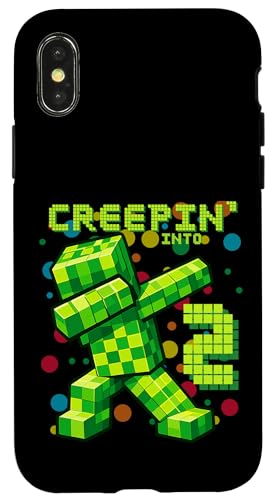 It's My 2nd Birthday �j�̎q �Q�[�}�[ Creepin' Into 2 Gamer Pixel �X�}�z�P�[�X iPhone X/XS �p