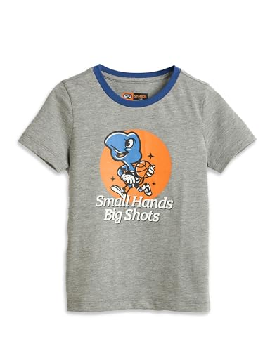 Image of Amazon Brand - Symbol Boys 100% Cotton Graphic Printed Half Sleeves T-Shirt | Age 2-6 Years