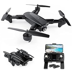 Foldable GPS FPV Drone with 1080P HD Camera Live Video for Beginners, RC Quadcopter with GPS Return Home, Follow Me…