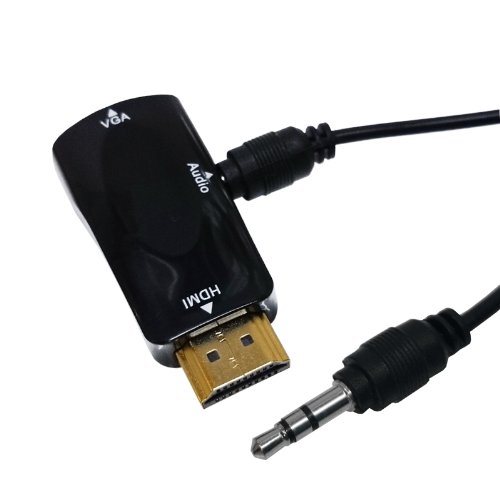 Amazon | ICONSHOP HDMI(オス) → VGA(メス)変換アダプタ 3.5mm音声