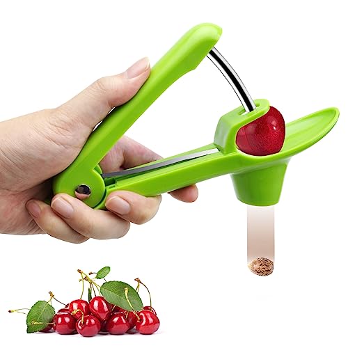 VOSSOT Kirschentkerner Kirsche entkerner Oder Stoner Entkerner Profi Kirschkern Oder Samenentferner Kirschentkernen Küchenwerkzeuge für Schnell Entfernen Früchtsteinen (Grün) VOSSOT Kirschentkerner Kirsche entkerner Oder Stoner Entkerner Profi Kirschkern Oder Samenentferner Kirschentkernen Küchenwerkzeuge für Schnell Entfernen Früchtsteinen (Grün)