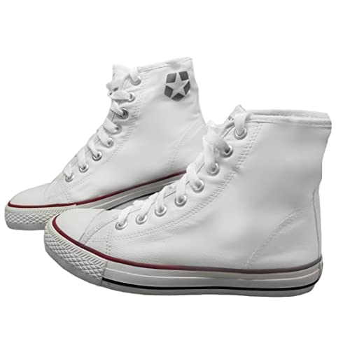 STREET STAR Canvas Hi, Tênis Feminino, Branco (White), 38