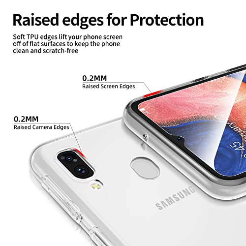 NEW'C Cover per Samsung Galaxy A20e, Custodia Gel