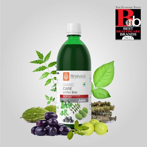 Krishna's Diabic Care Juice - 1000 ml | Blend of 11 herbs Methi, Amla, Karela, Jamun, Kutki, Guduchi & 5 other herbs to manage sugar levels |... - Image 3