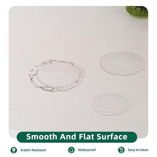 CAIYUN 120cm Corner Desk with Drawers, Reversible L shaped Computer Desk with Power Outlet, Home Office Desk with USB Charging Port, White - Image 8