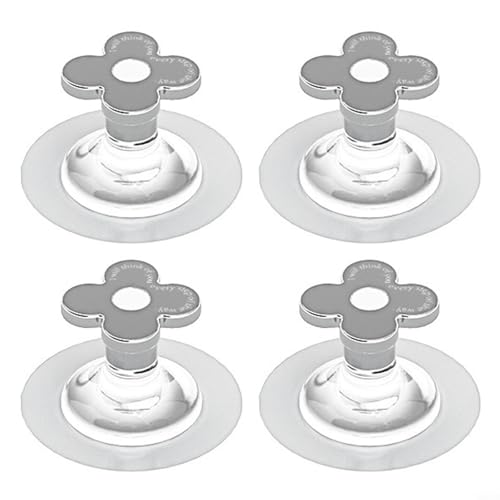 Toilet Lid Lifter for Bathroom Hygiene – Silicone Toilet Handle with Mount, Non-Touch Toilet Device for Home Hotel Nursing Use, Toilet Seat Lift Tool (4-Pack)