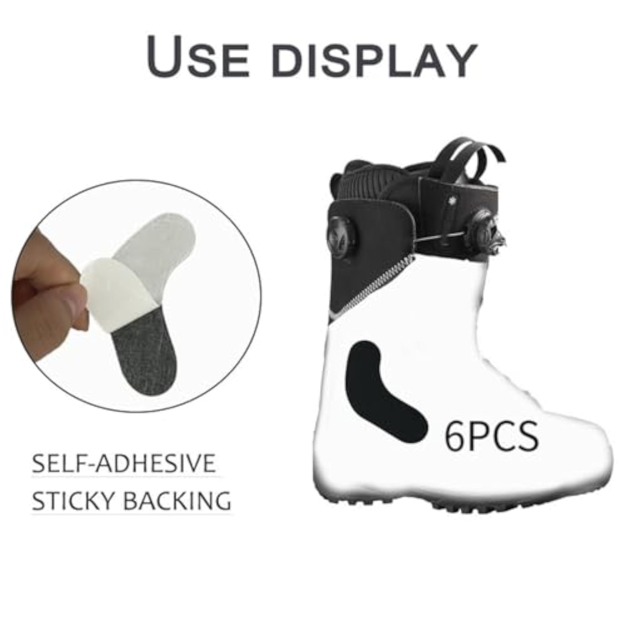 Ski Boot Fitting Pads for Men and Women