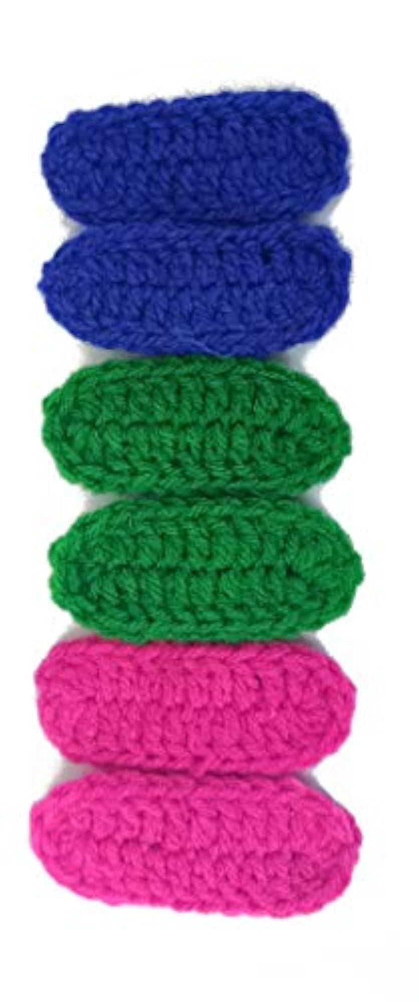 Multicolor Crochet Hair Pin