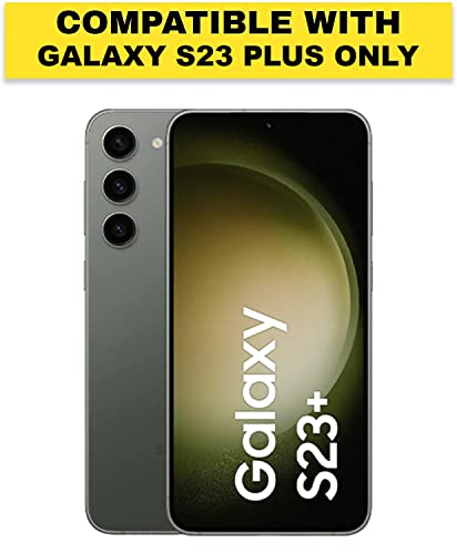 Image of RIGGEAR Xundd Back Cover Case Compatible with Samsung Galaxy S23 Plus 5G (Armor | Clear PC and TPU)
