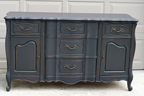 Retique It Chalk Furniture Paint by Renaissance DIY, 16 Fl Oz (Pack of 1), 07 Gothic Grey, 16 Ounce