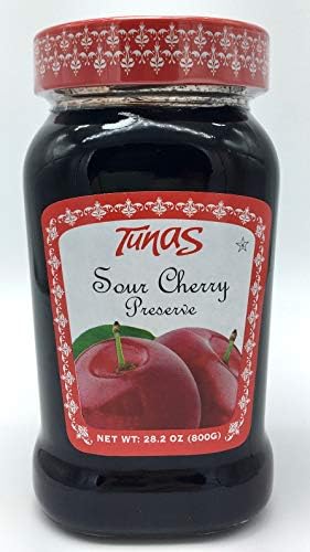 Tunas Fruit Preserves (Sour Cherry Preserve, 1.76 Lb)
