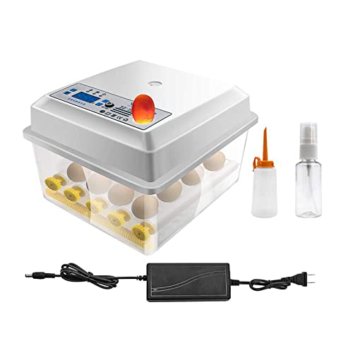 Joasinc Egg Incubator For Hatching Egg Full Automatic (16 Eggs) Turning And Humidity Control Humidity Monitoring Farm Duck Chicken Quail Egg Incubator Holiday Gift #TOP3