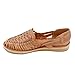 COLORES DE MEXICO MX - Mexican Leather Boho Shoes for Women - Model 129 (7) Brown