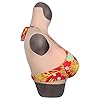 Formes mammaires en Silicone - Col Haut Travestis Formes Lifelike Seins Seins Faux - Formes mammaires réalistes Boobs Faux pour Crossdressing Crossdresser Costume transgenre (Coupe C),A #2