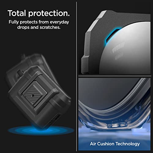 Spigen Lock Fit Case Compatible with Airpods Pro 2 (2nd Generation 2022) with Carabiner - Matte Black, AirPods Pro 2 (2023/2022) - Image 4
