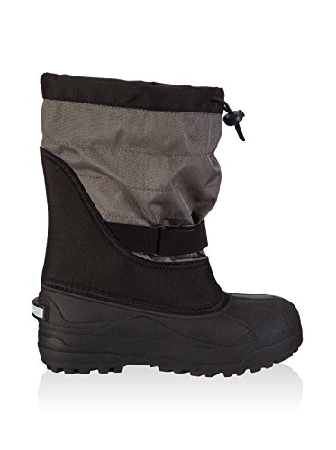 Columbia Girls Powderbug Plus Ii Snow Boot, Black/Hyper Blue, 6 Toddler Us #TOP5