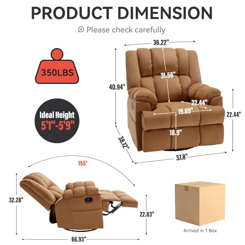Sillón Eléctrico Plegable con Calor y Masaje miniatura 2