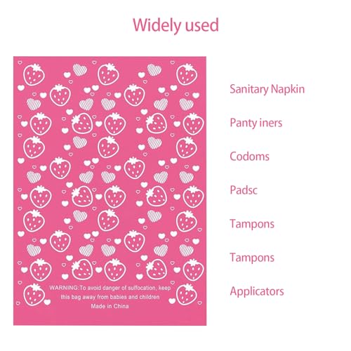 image for GONGJIANG 150Pcs Sanitary Napkin Disposal Bags, Feminine Hygiene Dispo