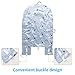 HOUSEYUAN Infant Baby Lounger Replaceable Cover co-Sleeping Newborn Baby Nest Backup Cover Breathable Machine Washable (Blue Star)