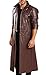 NM-Fashions Mens Dante Cosplay Costume Maroon Real Leather Coat Jacket for DMC 5 Outerwear