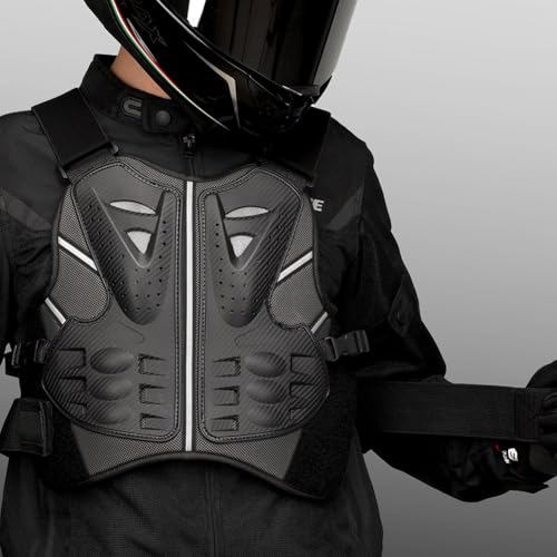 Chaleco antibalas para motocicleta y protector de pecho anticaídas para motocross y esquí 2