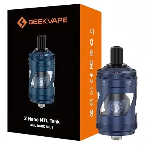 GEEKVAPE Z Nano MTL Tank le clearomiseur bleu idéal pour voyager léger