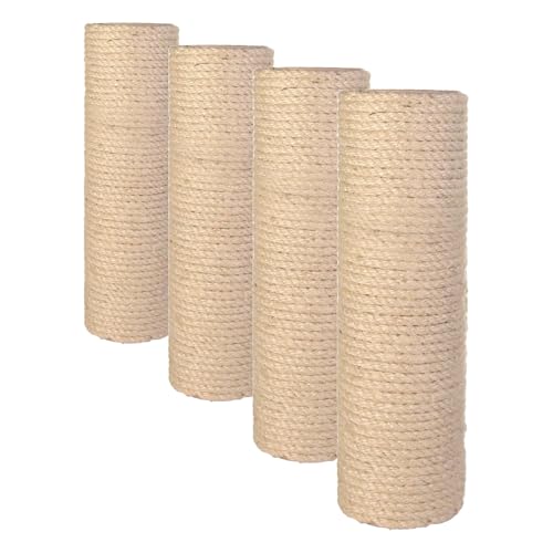 Trixie Poteau de Rechange, ø 9 cm/30 cm/Taille de Fil M8 (Lot de 4)