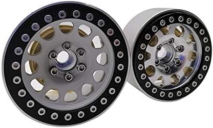 Brass Wheel Hex Hub 4pcs 1/10 Wheel Weights Counterweight Heavy Duty Wheel Rim Smooth Driving Increase Weight ForSCX10 Car - (Color: 4pcs, CN)